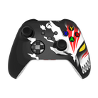 thumb- Gaming controller with colorful design on a white background